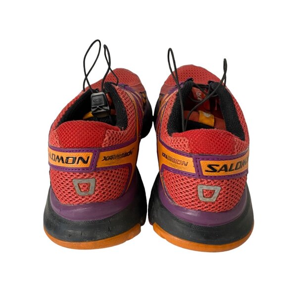 Salomon XR Mission I orange running shoes training hiking contagrip wms 7.5 - Picture 2 of 8